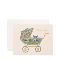 Online RIFLE PAPER CO. Floral Pram Card