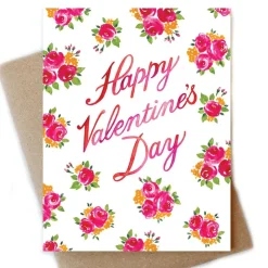 Outlet Abigail Jayne Design Flowery Valentine Card