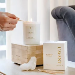Sale L'Avant Collective Fresh Linen Candle
