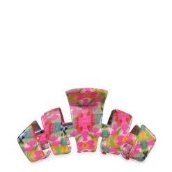 Clearance TELETIES Fuchsia Dream Classic Hair Clip