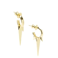 Sale Melinda Maria Gabriella Smooth Triple Spike Earrings