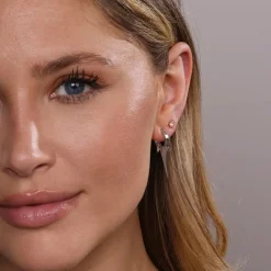 Sale Melinda Maria Gabriella Smooth Triple Spike Earrings