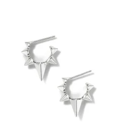 Clearance Melinda Maria Gabriella Spiked Hoop Earrings