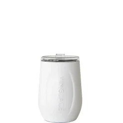 Hot Vinglacé Glass Line Wine Glass - White