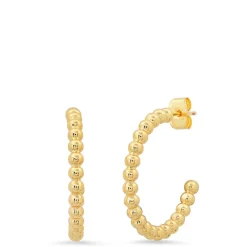 Discount Tai Rittichai Gold Ball Hoop Earrings