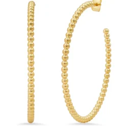 Discount Tai Rittichai Gold Ball Hoop Earrings