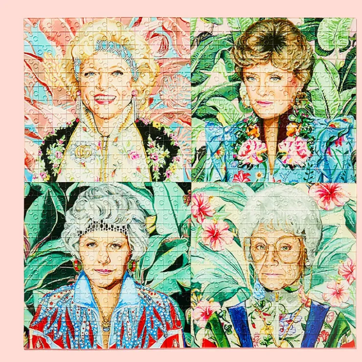 Best Tart by Taylor Golden Gals Acrylic Puzzle