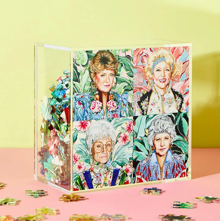 Best Tart by Taylor Golden Gals Acrylic Puzzle