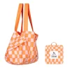 Fashion DOCK & BAY Groovy Check Foldaway Tote Bag