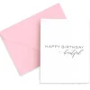 Discount TEA AND BECKY Happy Birthday Beautiful Letterpress Greeting Card
