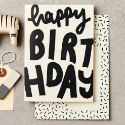 Fashion Katie Leamon Happy Birthday Greeting Card