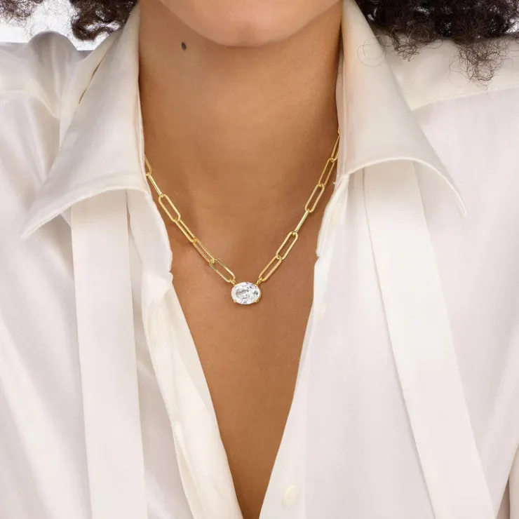 Online Melinda Maria Hello Gorgeous Samantha Chain Necklace