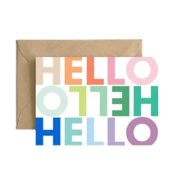 Online Spaghetti & Meatballs Hello Rainbow Card