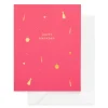 Best Sugar Paper Hot Pink Happy Birthday Card