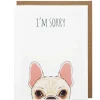 New Noted by Copine I'm Sorry Puppy Eyes Card