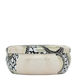 Hot Voluspa Jasmine Midnight Blooms 3 Wick Tin Candle