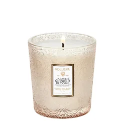 Hot Voluspa Jasmine Midnight Blooms Classic Candle
