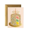 Online RIFLE PAPER CO. Layer Cake Birthday Card