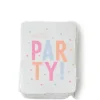 Fashion Paper Baristas Let's Party! Greeting Card