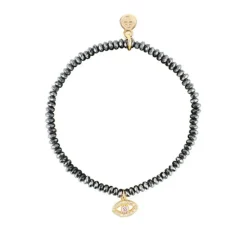 Outlet BUDHAGIRL Luna Bracelet - Evil Eye Charm