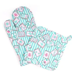 Outlet 8 Oak Lane Mahjong Oven Mitt Set