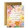 Clearance RIFLE PAPER CO. Marguerite Birthday Card