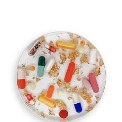 Clearance Tart by Taylor Metallic Meds Coaster
