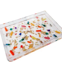 New Tart by Taylor Metallic Meds Tray