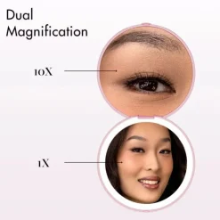 Hot Fancii Mini Taylor Pocket Compact Mirror Petal PinkDesert Sands