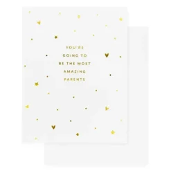 Fashion Sugar Paper Most Amazing Parents Card