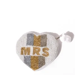 Hot La Chic Designs Mrs. Beaded Coin Pouch