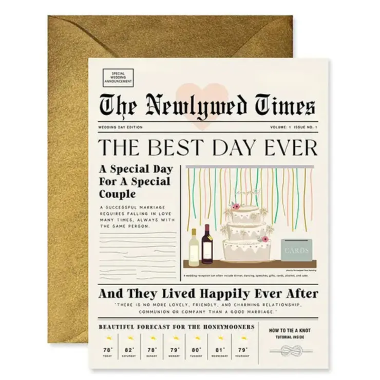 Best Ginger P Designs Newlywed Times Card