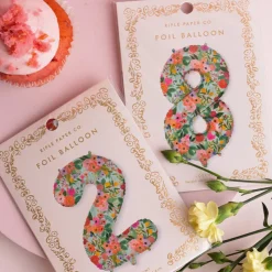 Best RIFLE PAPER CO. Numbered Foil Balloon 0123456789