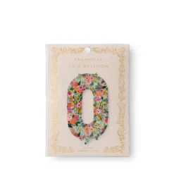 Best RIFLE PAPER CO. Numbered Foil Balloon 0123456789