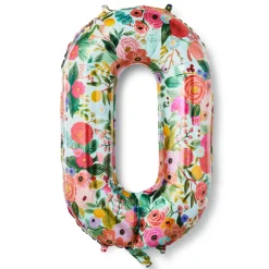 Best RIFLE PAPER CO. Numbered Foil Balloon 0123456789