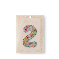 Best RIFLE PAPER CO. Numbered Foil Balloon 0123456789
