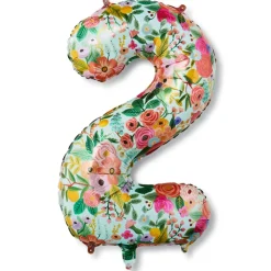 Best RIFLE PAPER CO. Numbered Foil Balloon 0123456789