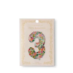 Best RIFLE PAPER CO. Numbered Foil Balloon 0123456789