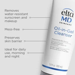 New Elta MD Oil-In-Gel Cleanser
