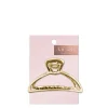 Fashion KITSCH Open Shape Claw Clip - Gold