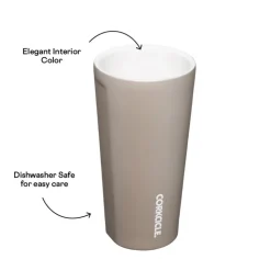 Outlet Corkcicle 16 oz. Pure Taste Tumbler - Latte
