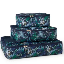 New RIFLE PAPER CO. Peacock Packing Cube Set