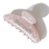 Hot LoveLina Pearl Bridal Party Hair Clip Bride (white)Bridesmaid (pink)