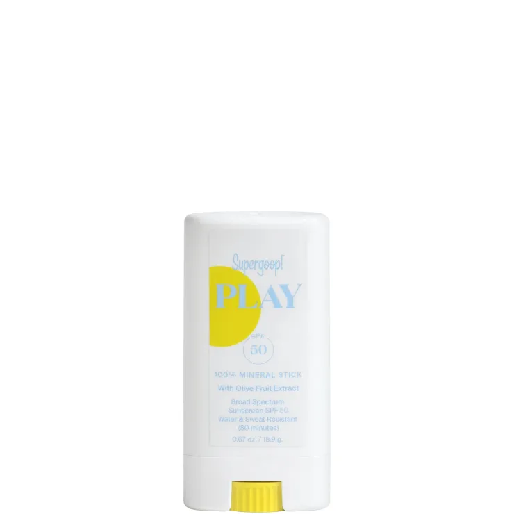 Clearance SUPERGOOP! PLAY 100% Mineral Sunscreen Stick SPF 45