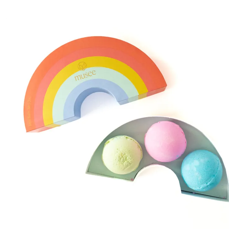 Online MUSEE BATH Rainbow Bath Bomb Set