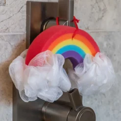 Hot Cait + Co Rainbow Bath Pouf & Sponge