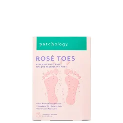 New Patchology Rosé Toes Renewing Foot Mask