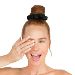 Outlet KITSCH Satin Sleep Scrunchie BlushBlackLeopardCameoAssorted