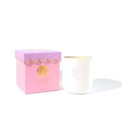 Best MUSEE BATH Scalloped Champagne & Rose Soy Candle