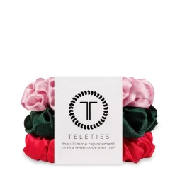 Outlet TELETIES Scrunchie 3 Pack - Poinsettia